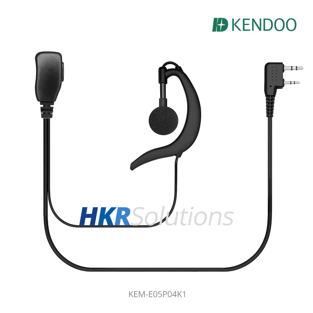 KEM-E05P04K1 Two-way Radio Ear-hanger Earplug Headset