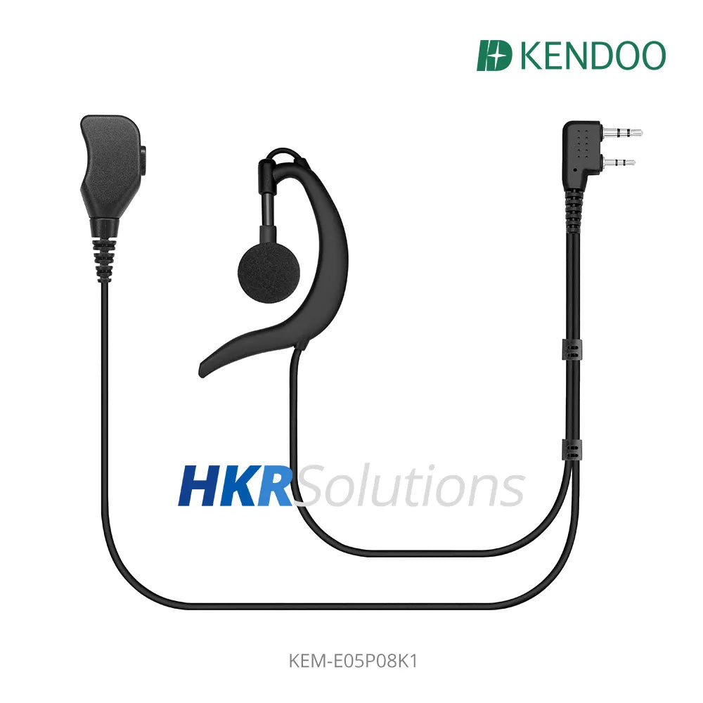 KEM-E05P08K1 Two-way Radio Ear-hanger Earplug Headset