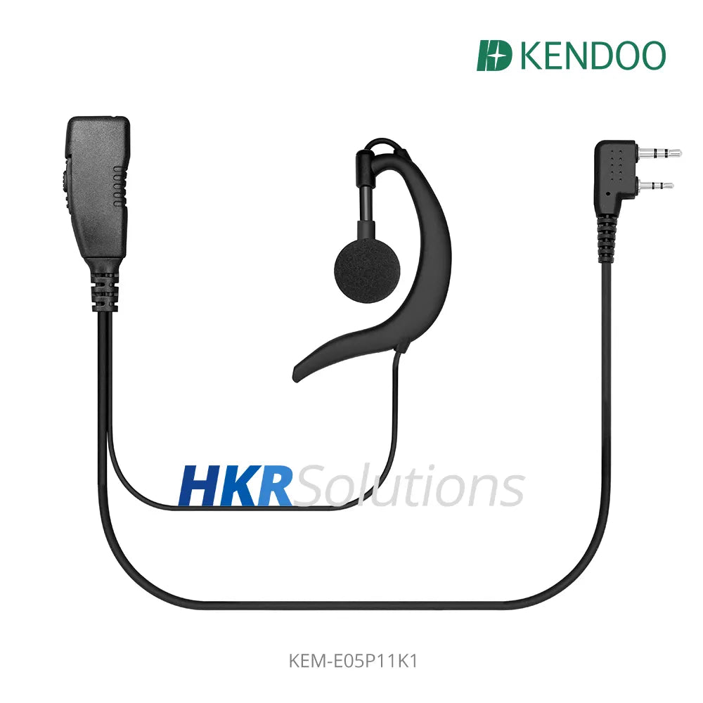 KEM-E05P11K1 Two-way Radio Ear-hanger Earplug Headset