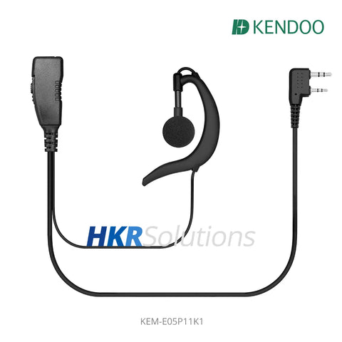 KEM-E05P11K1 Two-way Radio Ear-hanger Earplug Headset