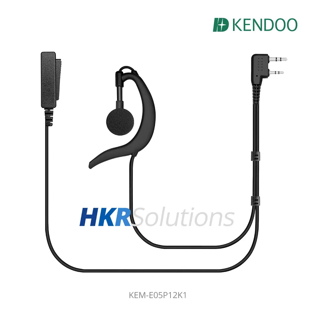 KEM-E05P12K1 Two-way Radio Ear-hanger Earplug Headset