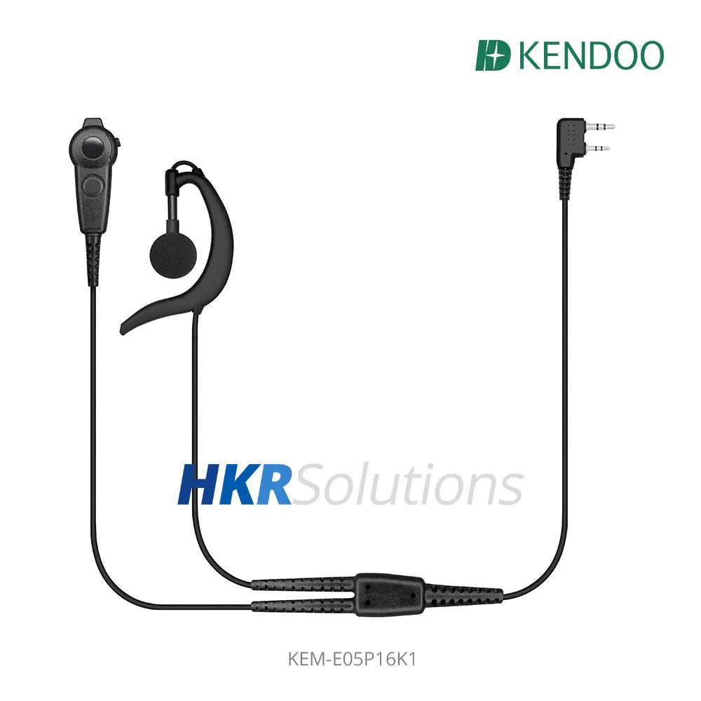 KEM-E05P16K1 Two-way Radio Ear-hanger Earplug Headset