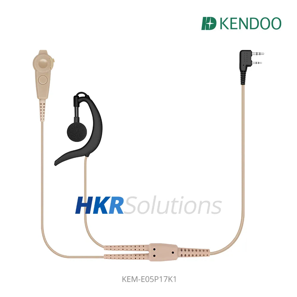 KEM-E05P17K1 Two-way Radio Ear-hanger Earplug Headset