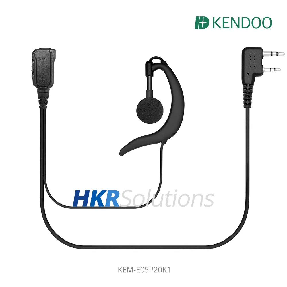 KEM-E05P20K1 Two-way Radio Ear-hanger Earplug Headset