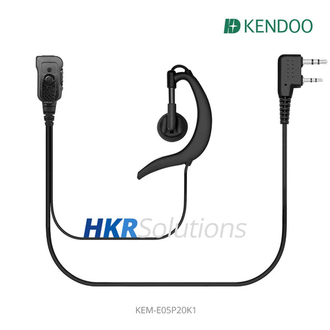 KEM-E05P20K1 Two-way Radio Ear-hanger Earplug Headset