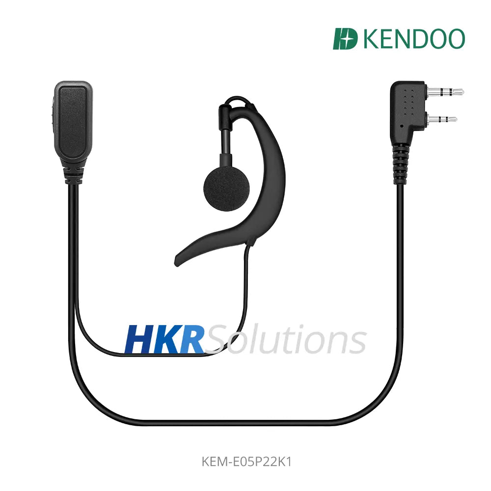 KEM-E05P22K1 Two-way Radio Ear-hanger Earplug Headset