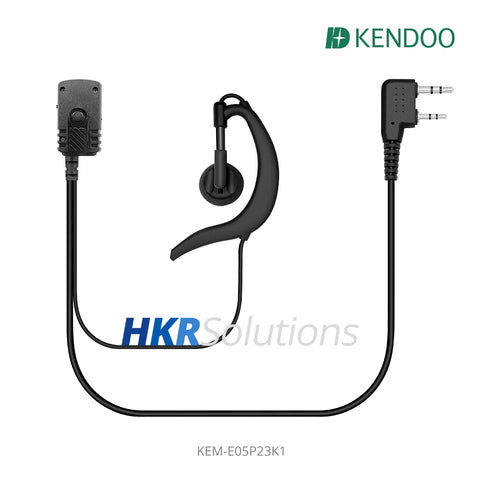 KEM-E05P23K1 Two-way Radio Ear-hanger Earplug Headset