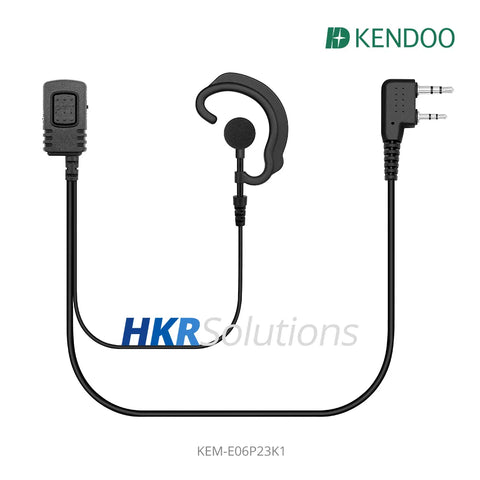 KEM-E06P23K1 Two-way Radio Ear-hanger Earplug Headset