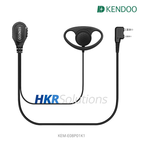 KEM-E08P01K1 Radio Ear-hanger Earplug Headset