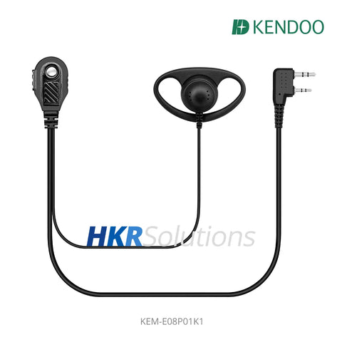 KEM-E08P01K1 Radio Ear-hanger Earplug Headset