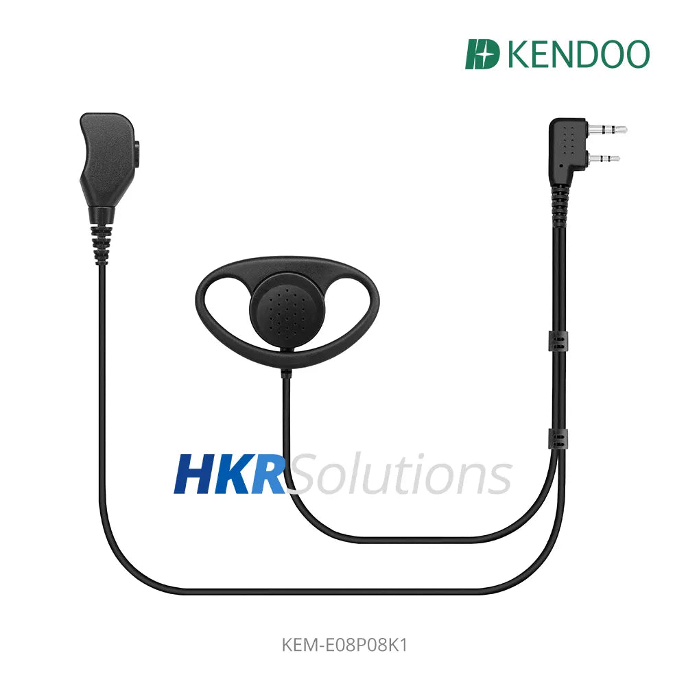 KEM-E08P08K1 Radio Ear-hanger Earplug Headset