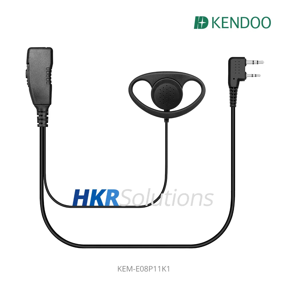 KEM-E08P11K1 Radio Ear-hanger Earplug Headset