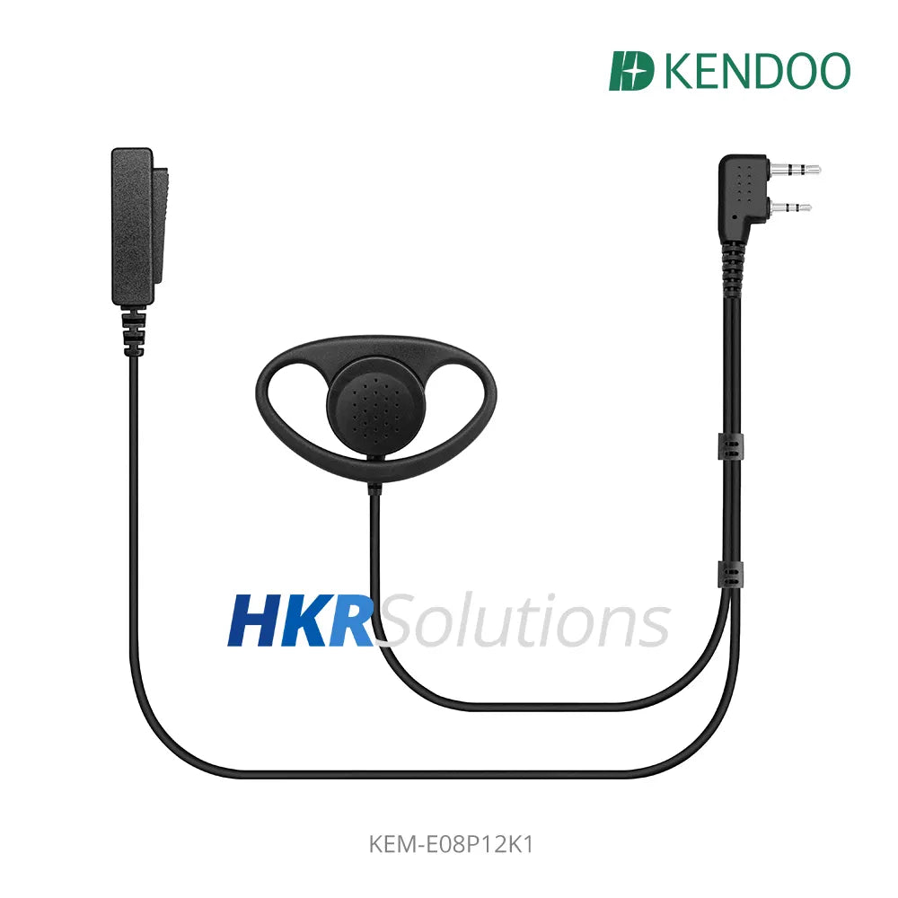 KEM-E08P12K1 Radio Ear-hanger Earplug Headset