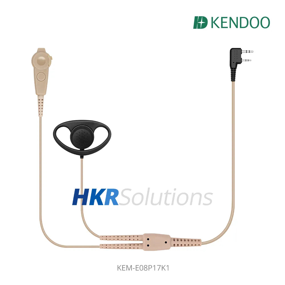 KEM-E08P17K1 Radio Ear-hanger Earplug Headset