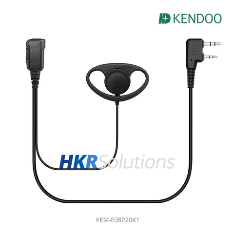 KEM-E08P20K1 Radio Ear-hanger Earplug Headset