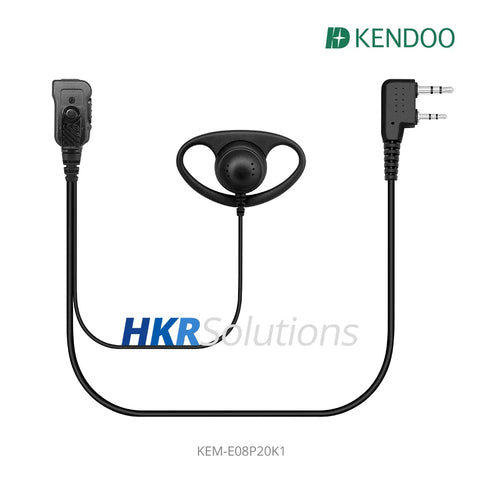 KEM-E08P20K1 Radio Ear-hanger Earplug Headset