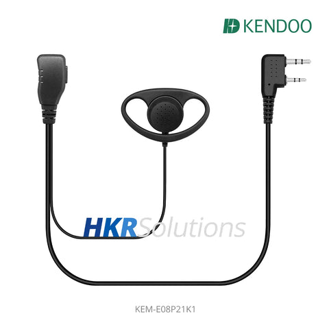 KEM-E08P21K1 Radio Ear-hanger Earplug Headset