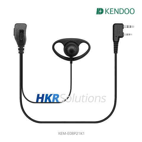 KEM-E08P21K1 Radio Ear-hanger Earplug Headset