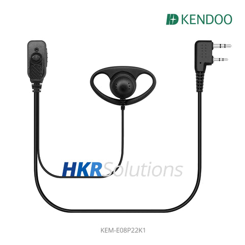 KEM-E08P22K1 Radio Ear-hanger Earplug Headset