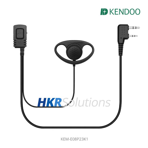 KEM-E08P23K1 Radio Ear-hanger Earplug Headset