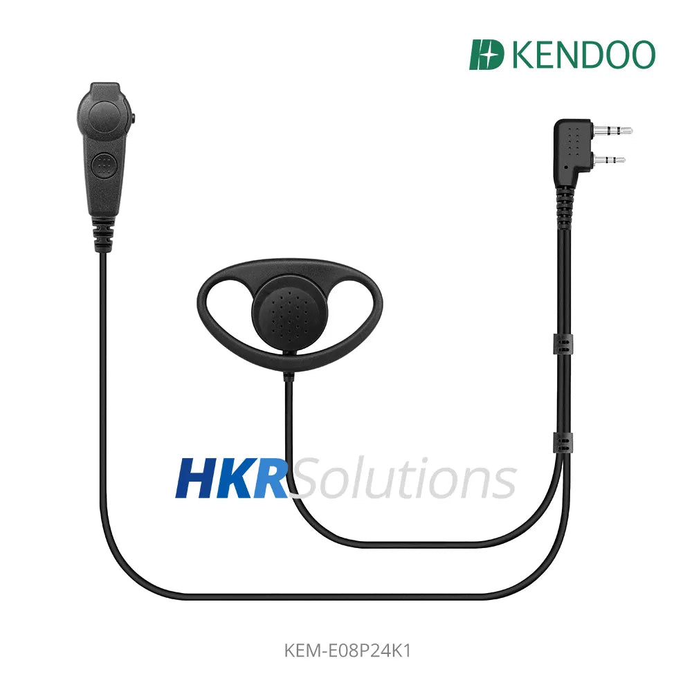 KEM-E08P24K1 Radio Ear-hanger Earplug Headset