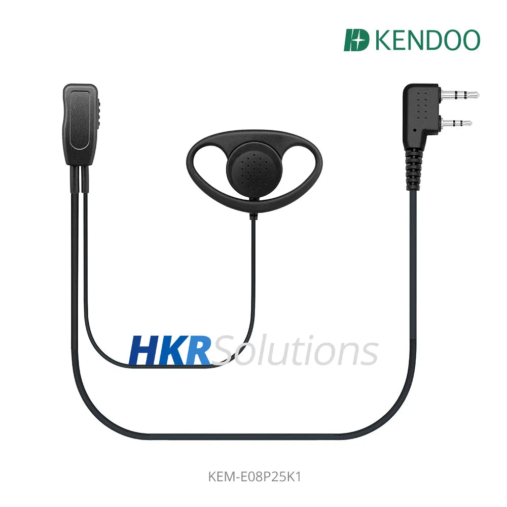 KEM-E08P24K1 Radio Ear-hanger Earplug Headset