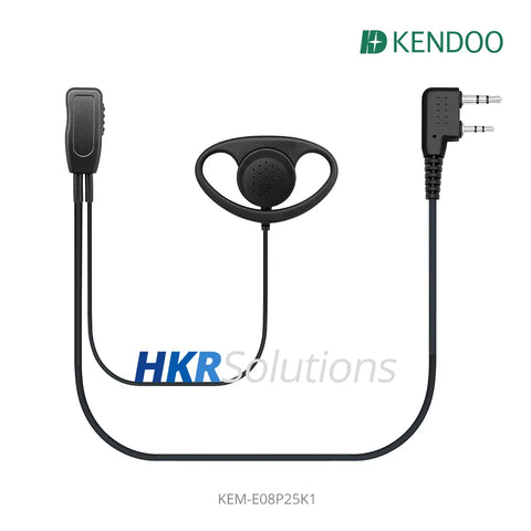 KEM-E08P24K1 Radio Ear-hanger Earplug Headset