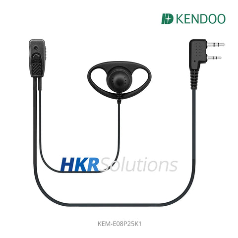 KEM-E08P24K1 Radio Ear-hanger Earplug Headset