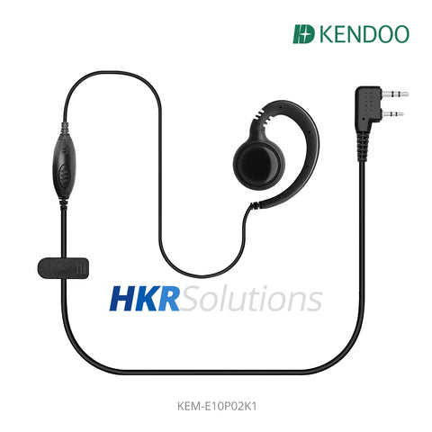 KEM-E10P02K1 Radio Ear-hanger Earplug Headset