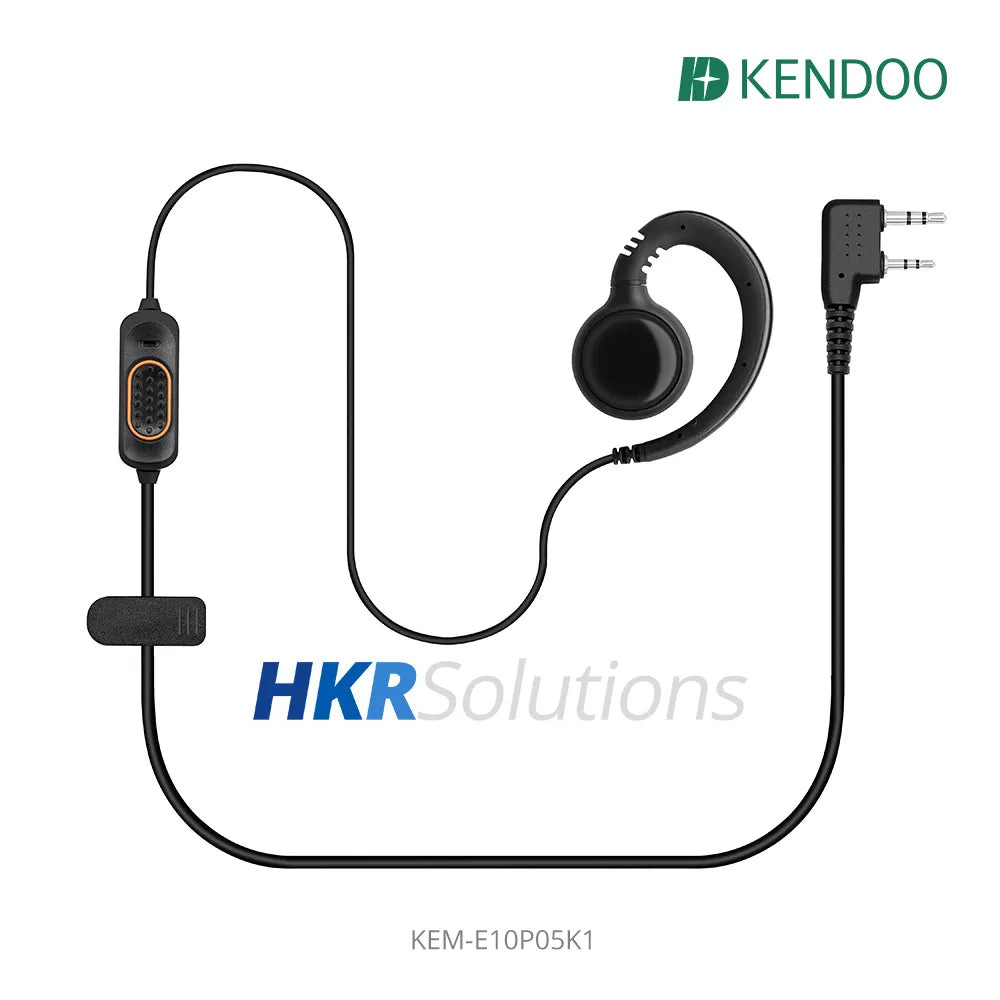 KEM-E10P05K1 Radio Ear-hanger Earplug Headset