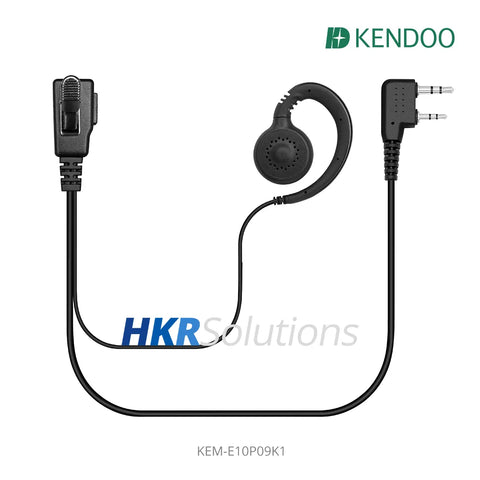 KEM-E10P09K1 Radio Ear-hanger Earplug Headset