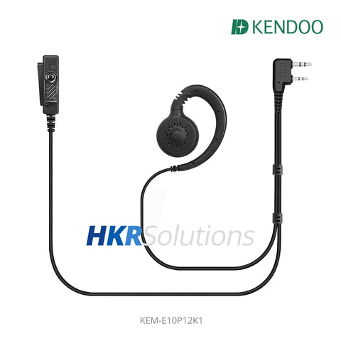 KEM-E10P12K1 Radio Ear-hanger Earplug Headset