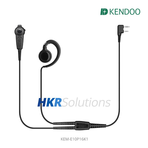 KEM-E10P16K1 Radio Ear-hanger Earplug Headset