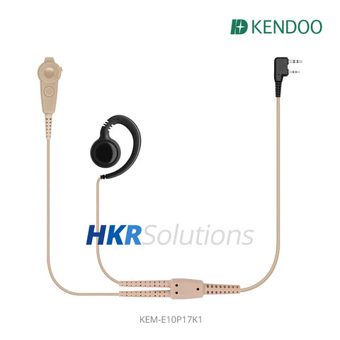 KEM-E10P17K1 Radio Ear-hanger Earplug Headset