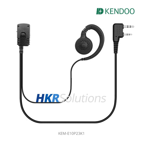 KEM-E10P23K1 Radio Ear-hanger Earplug Headset