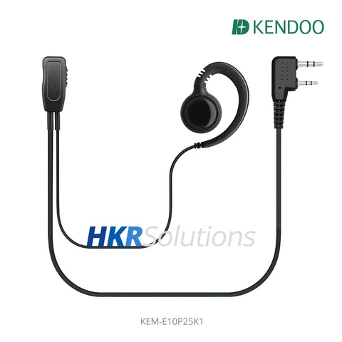 KEM-E10P25K1 Radio Ear-hanger Earplug Headset