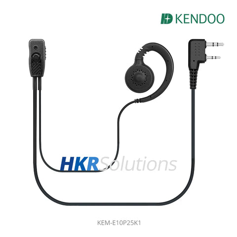 KEM-E10P25K1 Radio Ear-hanger Earplug Headset