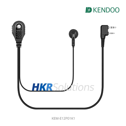 KEM-E12P01K1 Radio Ear-hanger Earplug Headset