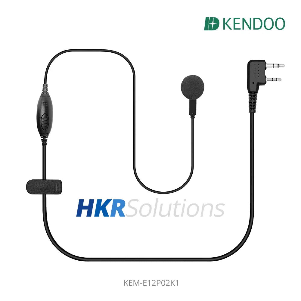 KEM-E12P02K1 Radio Ear-hanger Earplug Headset