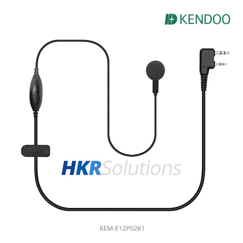 KEM-E12P02K1 Radio Ear-hanger Earplug Headset