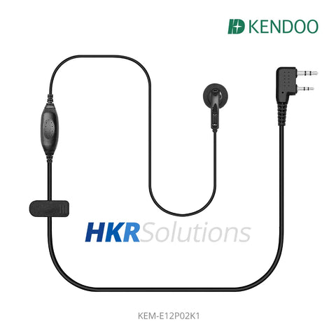 KEM-E12P02K1 Radio Ear-hanger Earplug Headset