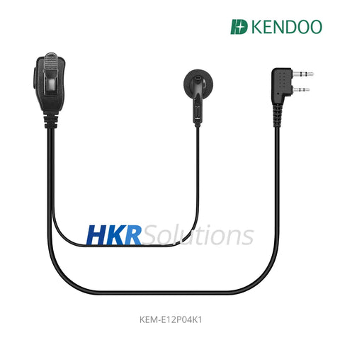 KEM-E12P04K1 Radio Ear-hanger Earplug Headset