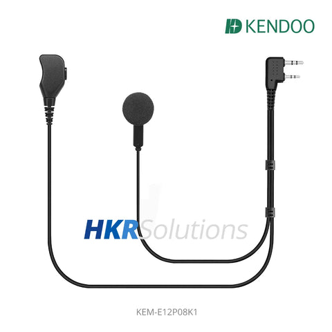 KEM-E12P08K1 Radio Ear-hanger Earplug Headset