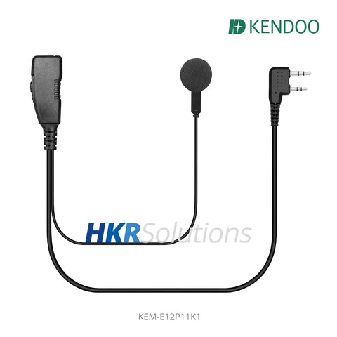 KEM-E12P11K1 Radio Ear-hanger Earplug Headset