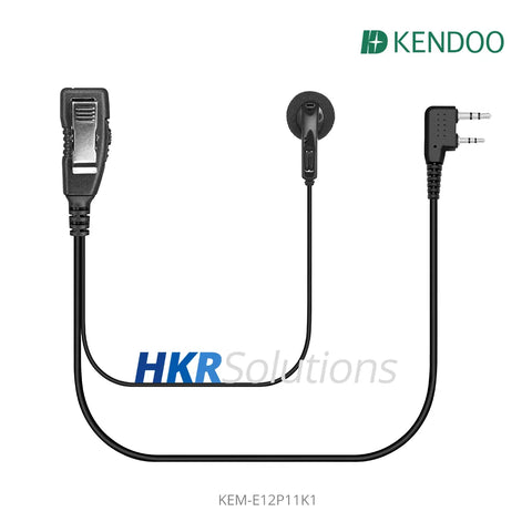 KEM-E12P11K1 Radio Ear-hanger Earplug Headset