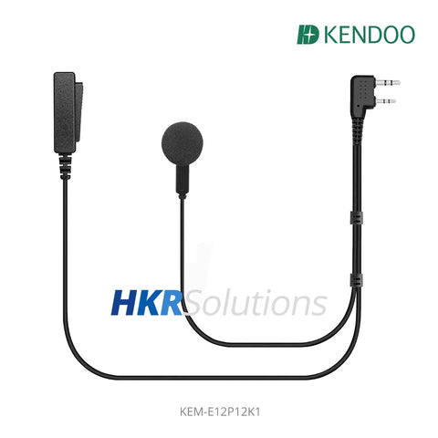 KEM-E12P12K1 Radio Ear-hanger Earplug Headset