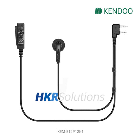 KEM-E12P12K1 Radio Ear-hanger Earplug Headset