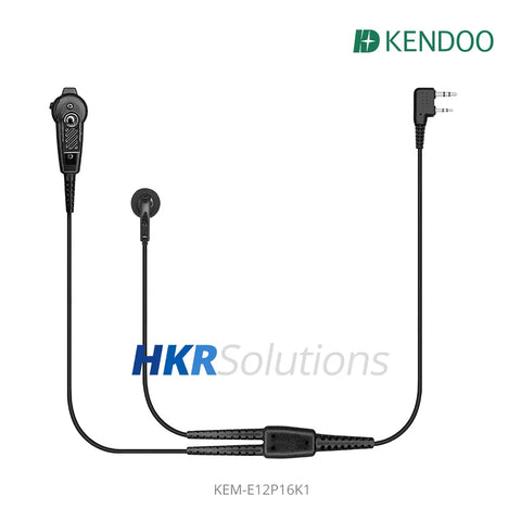 KEM-E12P16K1 Radio Ear-hanger Earplug Headset