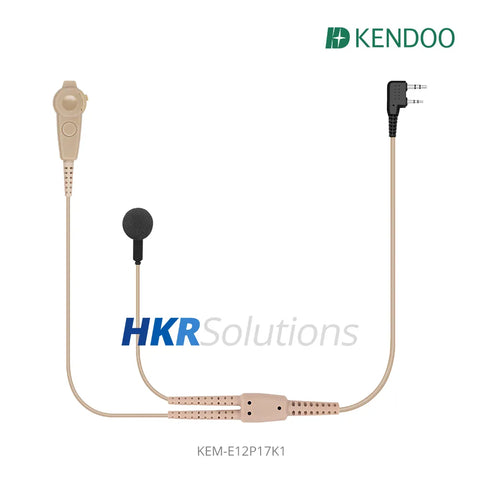 KEM-E12P17K1 Radio Ear-hanger Earplug Headset