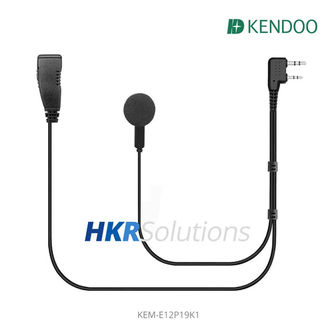 KEM-E12P19K1 Radio Ear-hanger Earplug Headset